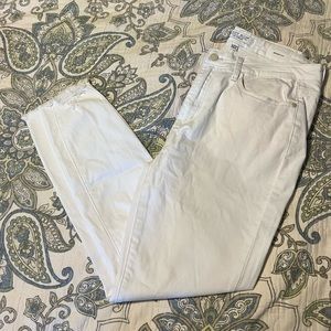 Judy Blue Lauren Hi Waisted Skinny White Jean